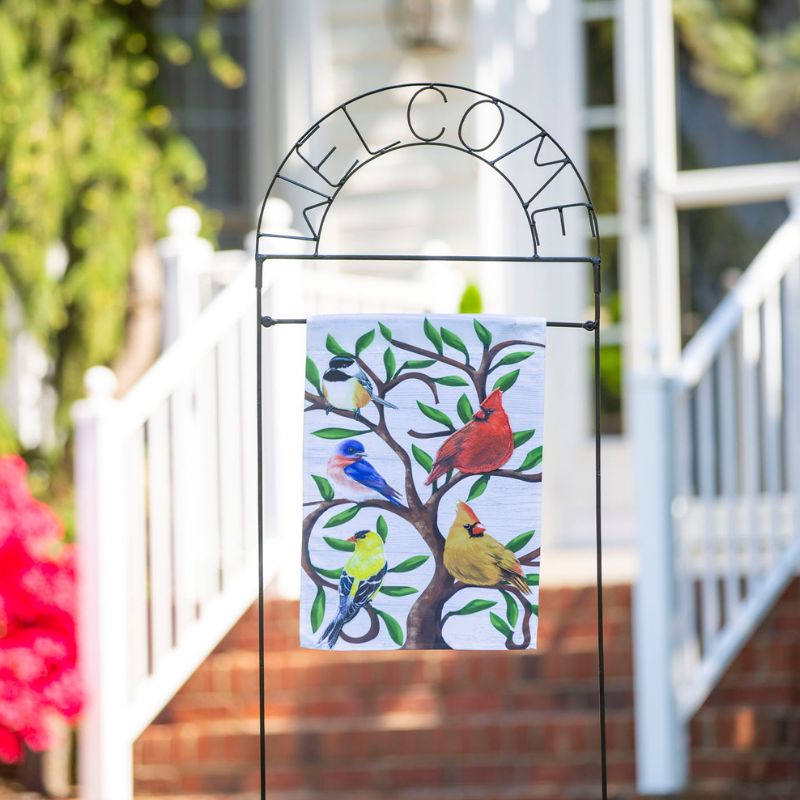 Birds & Floral Flags